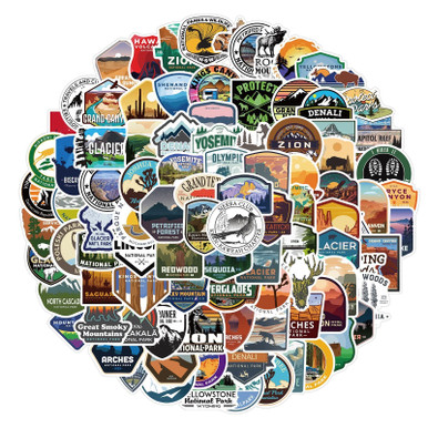 California Stickers for Water Bottles, 50 Pack/PCS Waterproof Vinyl ...