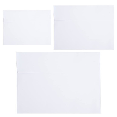 50 Packs 5x7 Envelopes, 5x7 Envelopes for Invitations, White A7 ...