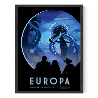 HAUS AND HUES Space Posters, Retro Sci Fi Art, Vintage Space Wall Art ...