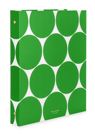 Kate Spade New York Cute 1 Inch Binder, Holds Letter Size 8.5'' x 11 ...