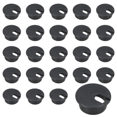 CYEAH 24 Pcs Desk Grommet Wire Cord, 1-1/2inch Cable Wire Grommet Cord ...