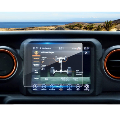 Coleya 2020 2021 2022 2023 Gladiator Screen Protector for Jeep