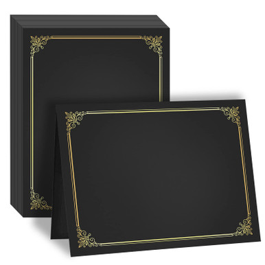 GNL 25 Packs Black Certificate Holders Diploma Holders Certificate GNL 25 Packs Black Certificate Holders Diploma Holders Certificate