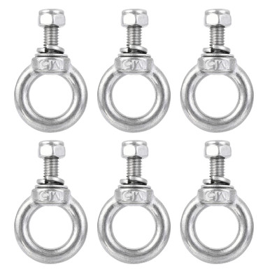 M8 Lifting Eye Nut (Pack of: 2) Heavy Duty Lifting Ring Eye WhichOne M8 Lifting Eye Nut (Pack of: 2) Heavy Duty Lifting Ring Eye WhichOne