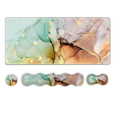 ARTSO Upgraded Extended Gaming Mouse Pad, Keyboard Wrist Rest Pad ...