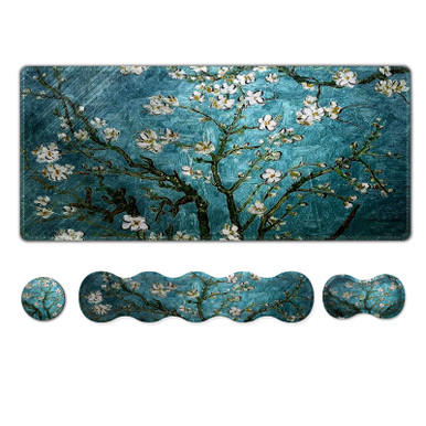 ARTSO Upgraded Extended Gaming Mouse Pad, Keyboard Wrist Rest Pad ...