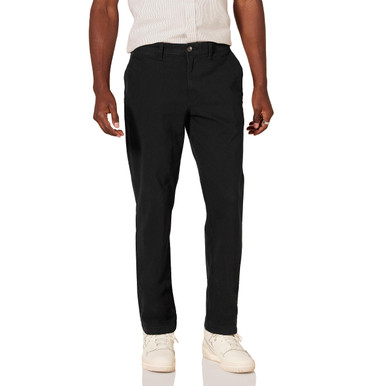thumbnail: Essentials Heren Broek Athletic Fit Casual Stretch Khaki Pant - Comfortabele Chino Broek