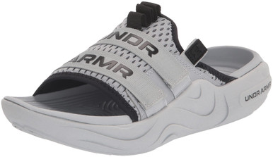 Under Armour Unisex Alpha Slide Sandal, Mod Gray (101)/Black, 7 US ...