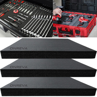 ONREVA Tool Box Foam Organizer, ToolBox Shadow Foam Organizers, 22x18x2 ...