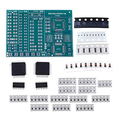 SMD SMT Components Practice Board Solder Skill Training Beginner DIY ...