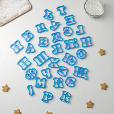Russian Alphabet Cookie Cutters for Kids - Cyrillic Alphabet Fondant ...