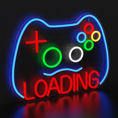 Ferghana Gamer Neon Signs, Gamepad Led Sign for Kids Boy Room Decor ...
