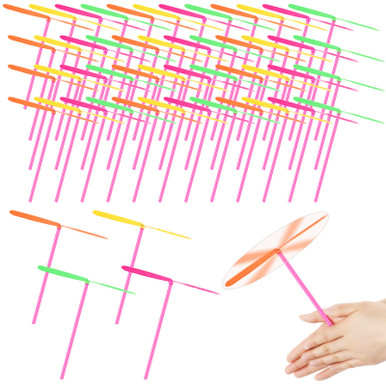 200 Pcs Hand Helicopter Flying Helicopter Toy Hand Rub Flying Toys ...