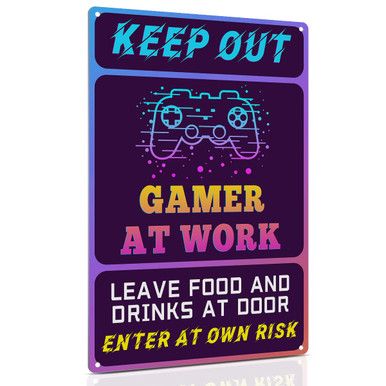 ALKB Keep Out Signs for Bedroom Door -8