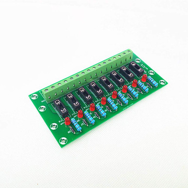Fuse Module,8 Channel Fuse Panel Mount Power Distribution Module Board ...