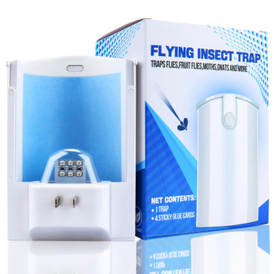 Flying Insect Trap, Fruit Fly Traps for Indoors, Home Plug in Bug ...