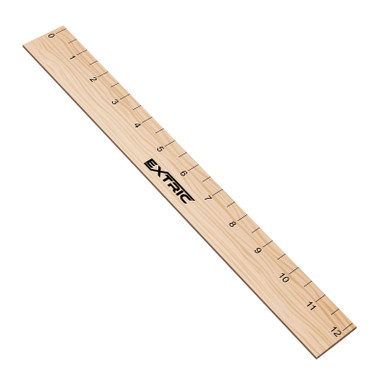 Ruler 12 Inch - Architectural Scale Ruler - 1/2 Inch Scale Ruler ...