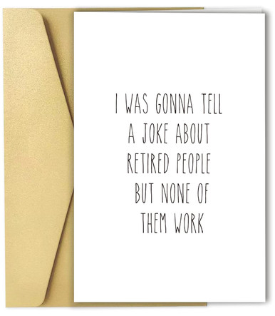 Funny Retirement Card for Coworker, Humorous Retiring Card Gift for ...