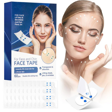 Face Lift Tape, Face Tape Lifting Invisible, Face Tapes for Lifting