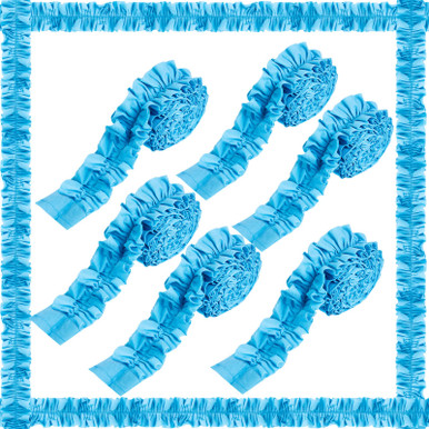 Border Single Ruffle For Learning Board Ctosree 6 Rolls 48ft Ruffled Bulletin Board Borders for Classroom Decor ...