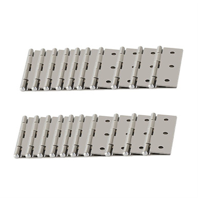 GOOFFY 20pcs Hinges, 2 Inch, Stainless Steel Hinges, Ball Bearing ...