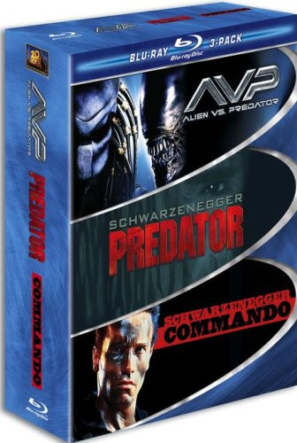 AVP Alien vs. Predator / Predator / Commando (Three-Pack) [Blu-ray ...