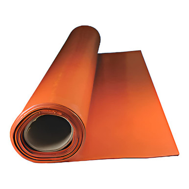 Buna-N Rubber Sheet 10 In Width X 2 Ft Length X 1/32 In Thick - 70A Durometer Plain Backing