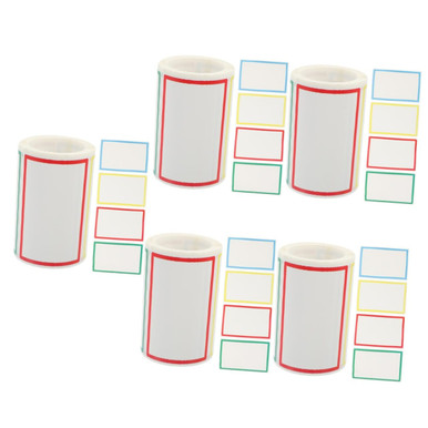 Empty Game Classification Sticker Ciieeo 5 Rolls Sticker Food Labels Stationary Thermal Labels Moving ...
