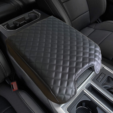 PICAR Center Console Cover Copatible With Ford 2015-2020 F150, 2017-2022 F250 F350 F450, 2018 - View #2