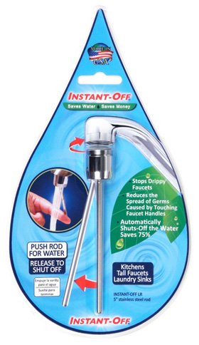 INSTANT-OFF Home 500 America's #1 Water Saver for KITCHEN faucets ...