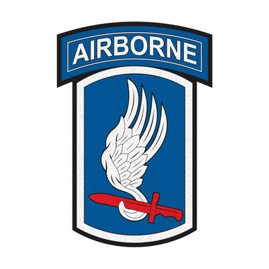 Milk Mug Designs US Army Division - 173rd Airborne SSI 12 inch ...