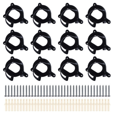 Zonon 2 Pack Horse Tack Bridle Hooks 10 Count Long Metal Horse Bridle Rack Detachable Stall Wall Mount Hanger For Tack Harness Halter Blanket Saddle Storage Stall Fence Barn Room Supplies - View #11