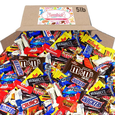 Chocolate Candy Variety Pack - 5 Lbs Assorted Bulk Chocolate Mix ...