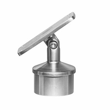 T 316 Stainless Steel Round Post Cap Component for Adjustable Flat Wood ...
