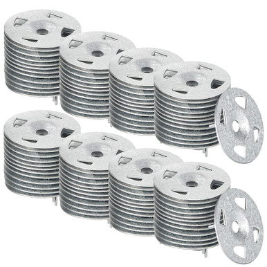 150 Pcs 1-1/4 Inch Galvanized Steel Washers | Wall Washers For Foam Board Panels, Fixing, Fastening & Support - View #4
