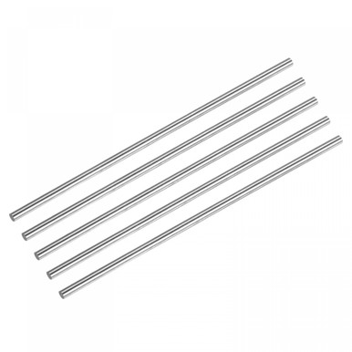 Sourcing Map Asta Rotonda In Acciaio, 3 Mm HSS Tornio Bar Stock