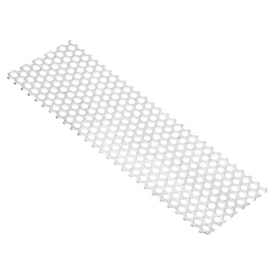 PATIKIL Edelstahl Lochblech 8x4 Zoll – 304er Qualität, 3mm Löcher, 1mm Stark – Für Lüftung, Grill, Schutzgitter & Deko – Vielseitig Einsetzbar