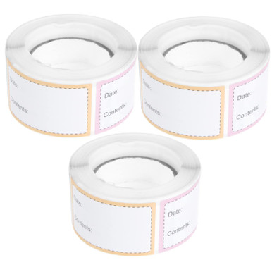 HAPINARY 3 Rolls File Identification Stickers Fridge Labels Fridge ...