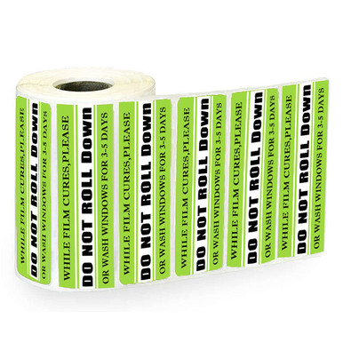 5x1 inch DO NOT ROLL Down Warning Stickers Labels ,Do Not Roll Down ...