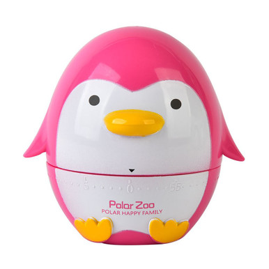 Golandstar Cute Cartoon Penguin Timers 60 Minutes Mechanical Kitchen ...
