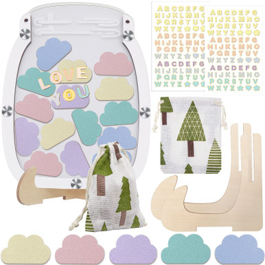 Reward Chart for Kids Potty Training Reward Jar with 15 Pcs Cloud Chips ...