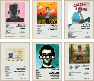 Withnotag Tyler The Creator Album Cover Signed Limited Posters Print ...