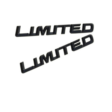 2pcs 3D American Flag Metal Emblem Side Fender Badge Sticker Black Accessories - Foto 4