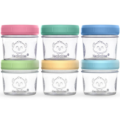 Baby Food Storage BEABA Glass Baby Food Containers With Lid, Glass