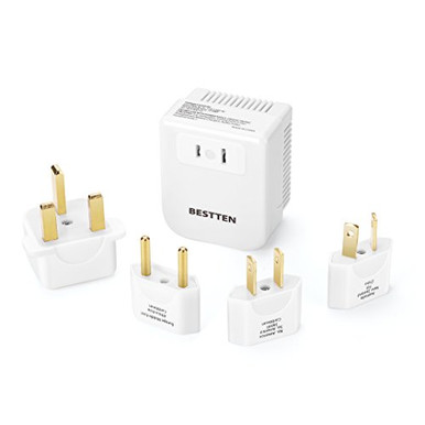 Plug Top Transformer BESTTEN 1875W Voltage Converter Transformer and Universal Travel ...