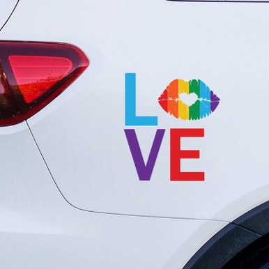 Guangpat Rainbow Equality Lesbian Gay LGBTQ Stickers for Car Love Pride ...