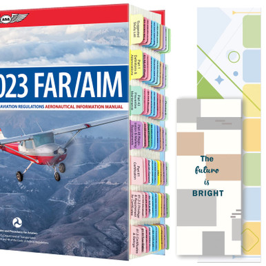 Tab Alignment Guide Book Improved FAR/AIM 2023 Index Tabs for Private Pilot, 100 PCS Color-Coded ...