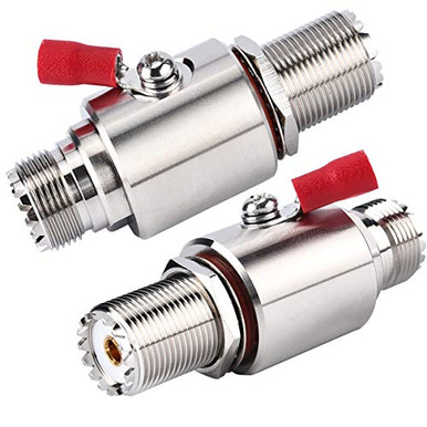UHF Lightning Arrestor With PL-259 Plug - Surge Protector For Antenna & Radio 5 thumbnail image