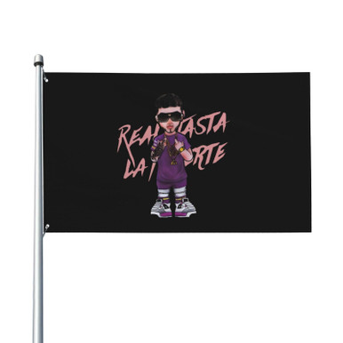 Anuel Rapper Aa Singer Real Hasta La Muerte Flag Banner Indoor Outdoor ...