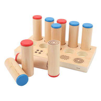 Sound Box Toy Montessori Sound Cylinders Sound Boxes,Sensory Integration Training Toy ...